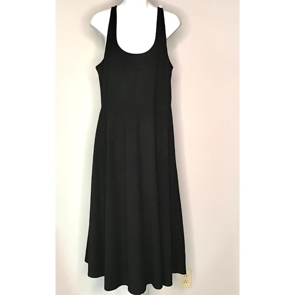 a new day Dresses & Skirts - A New Day XL Womens Black Scoop Neck Sleeveless Maxi Tank Dress Lagenlook Resort